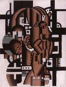 Fernard Leger Impression oil